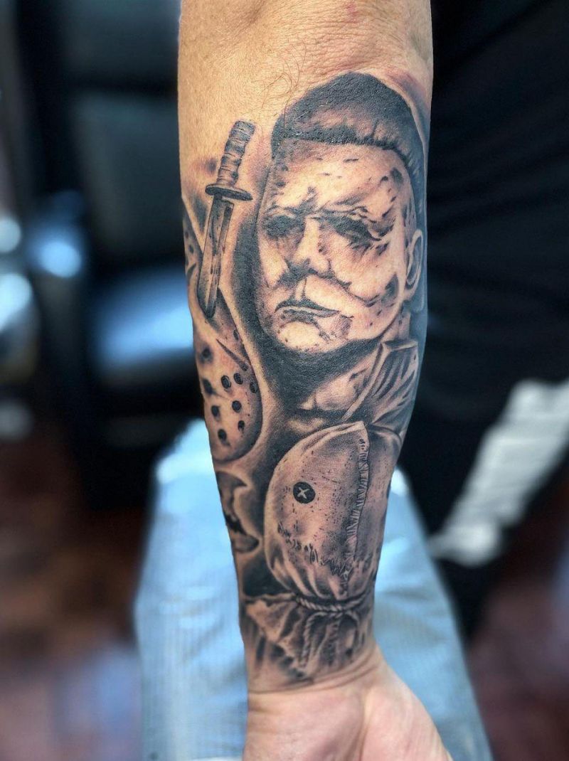 30 Perfect Michael Myers Tattoos Make You Attractive