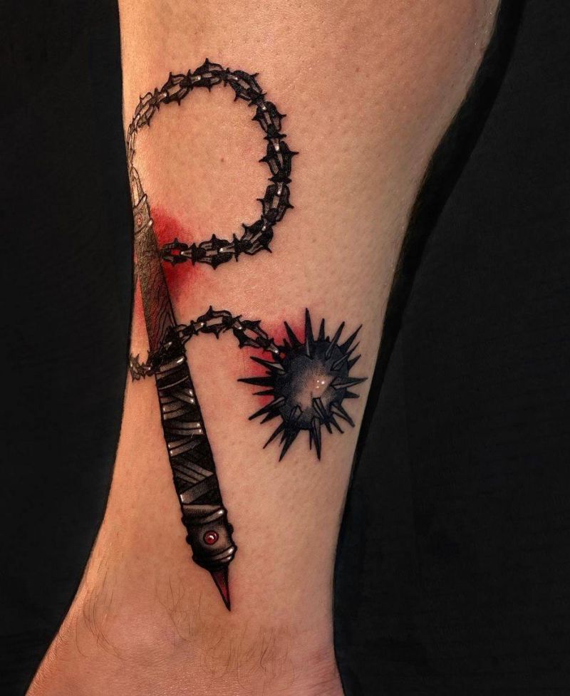 30 Pretty Morningstar Tattoos You Will Love to Try