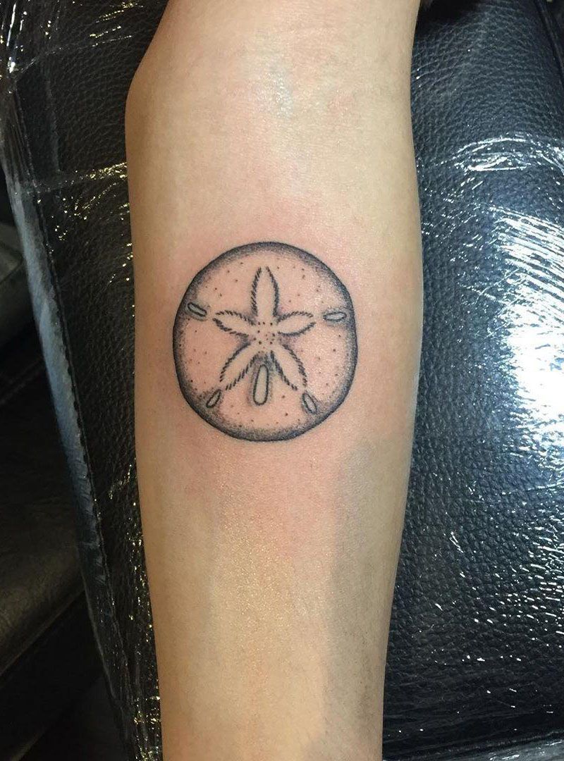 30 Pretty Sand Dollar Tattoos to Inspire You