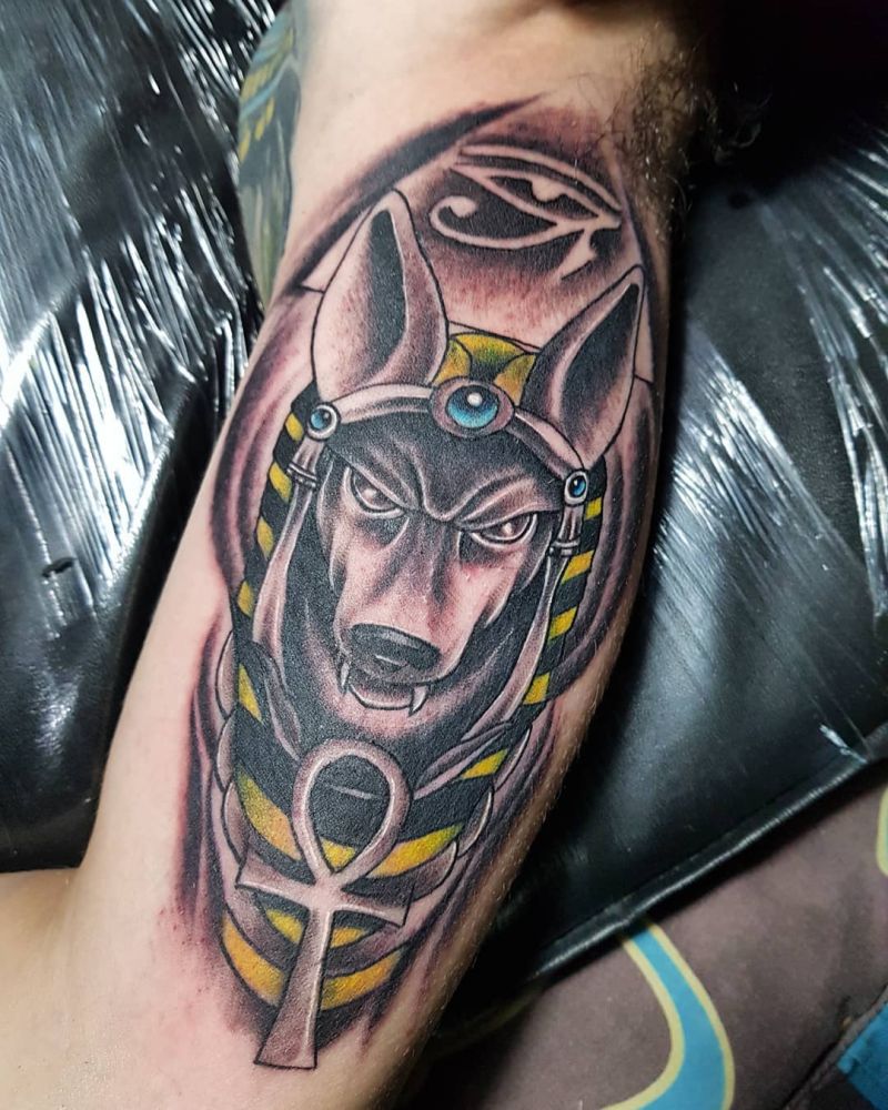 30 Pretty Anubis Tattoos Make You Charming