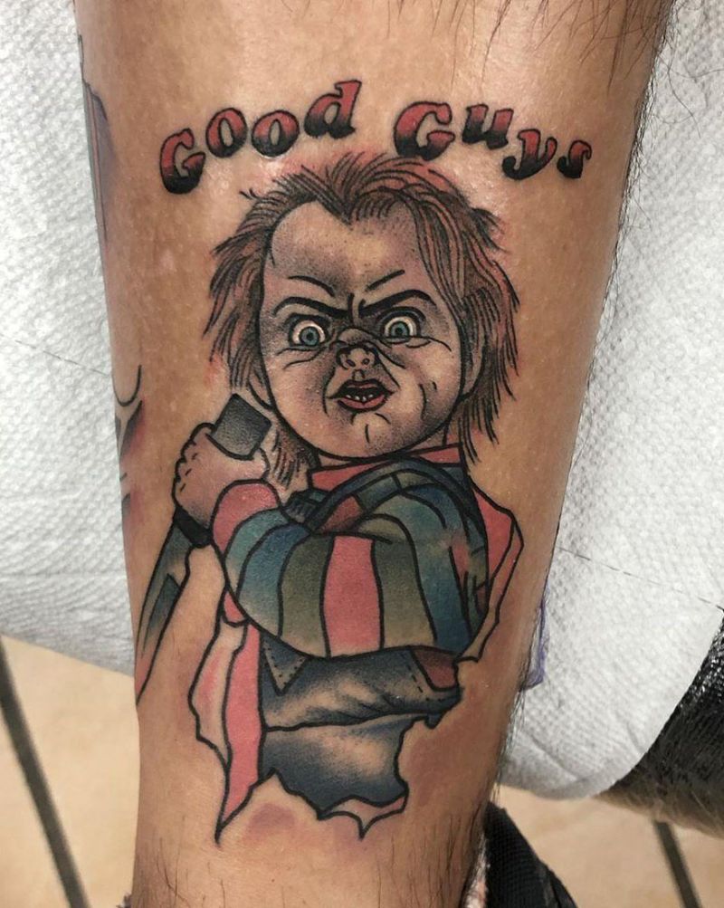 30 Pretty Chucky Tattoos Improve Your Temperament