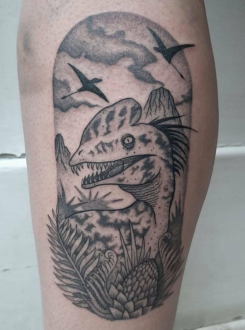 30 Pretty Dinosaur Tattoos to Inspire You