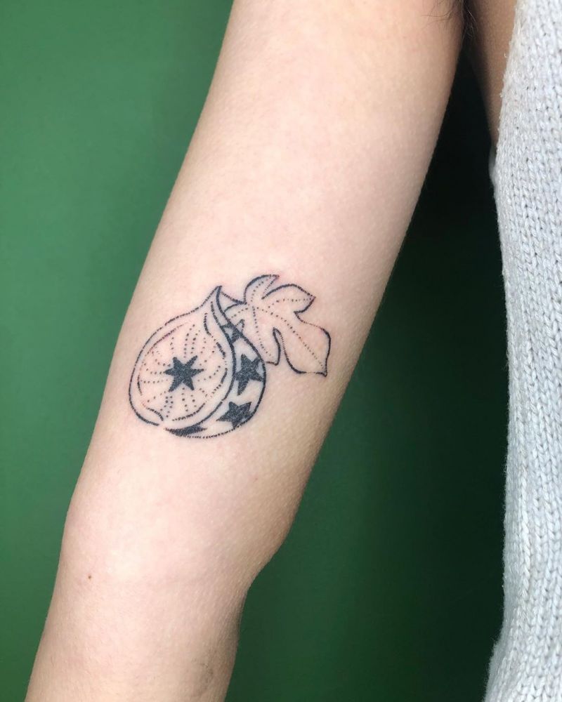 30 Pretty Fig Tattoos You Will Love