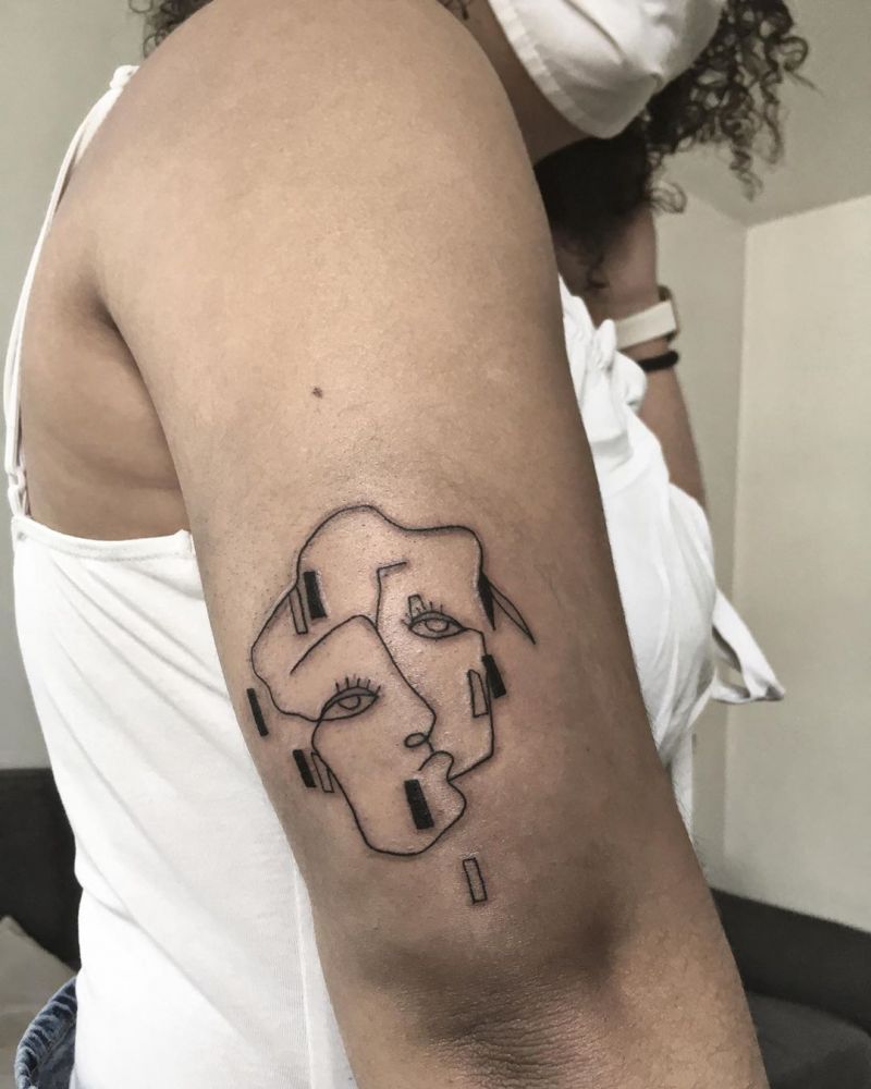 30 Pretty Gemini Tattoos to Inspire You