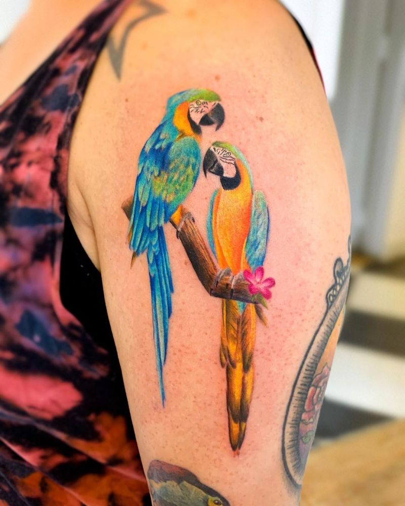 30 Pretty Macaw Tattoos Bring You Happiness