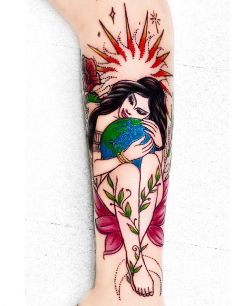 30 Pretty Mother Nature Tattoos You Will Love to Try