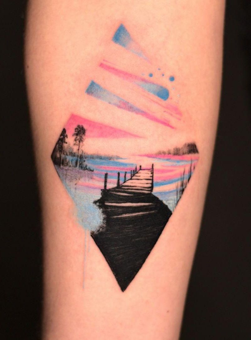 30 Pretty Sky Tattoos Make You Carefree and Joyous