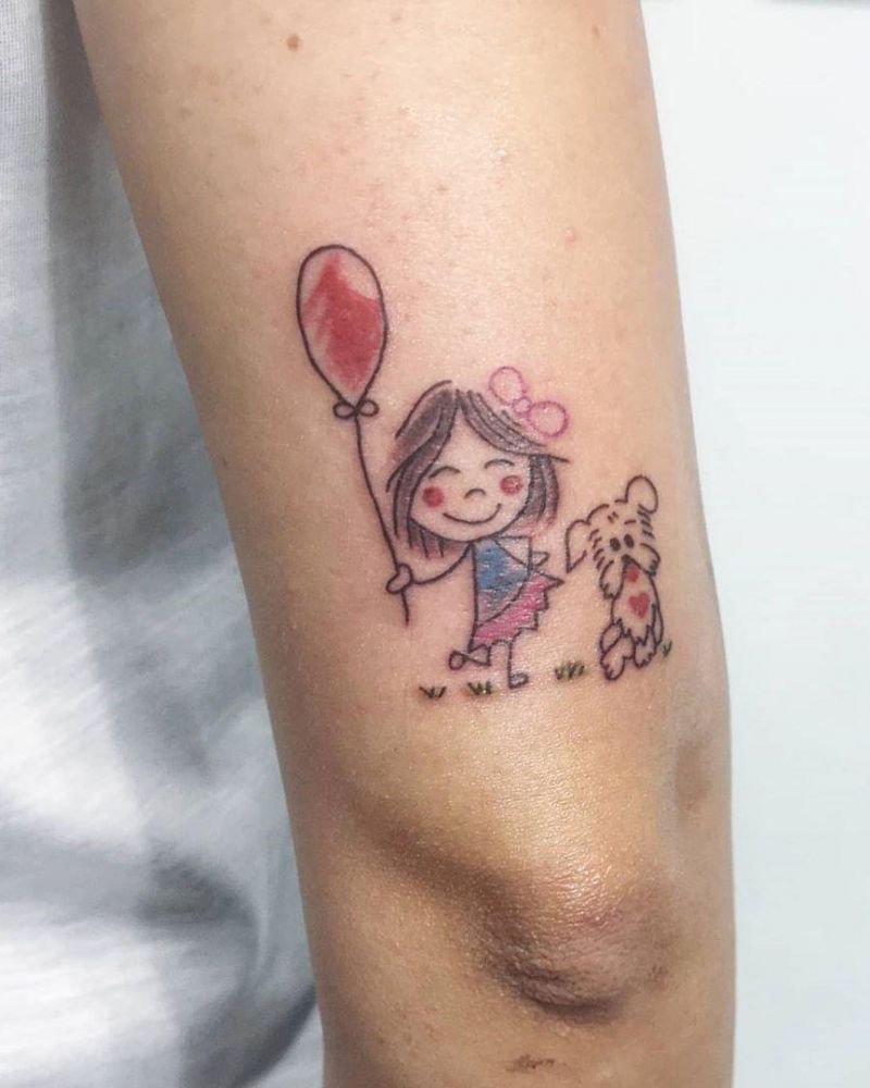 30 Pretty Baby Tattoos to Inspire You