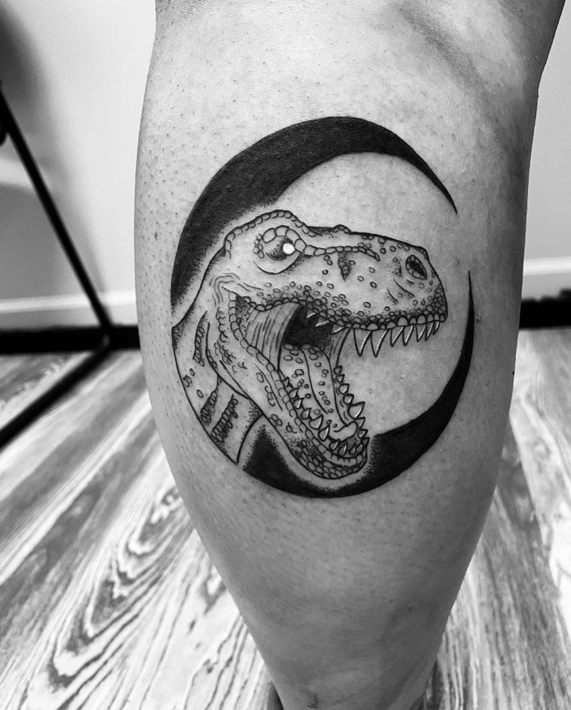 30 Pretty Dinosaur Tattoos to Inspire You