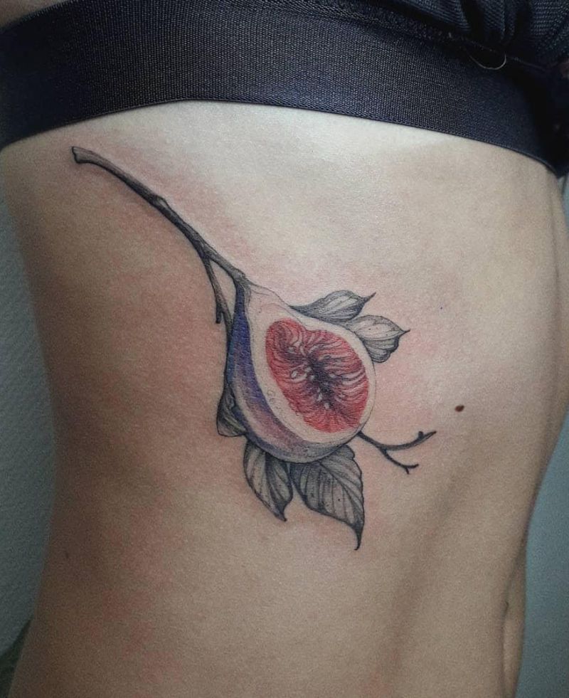 30 Pretty Fig Tattoos You Will Love