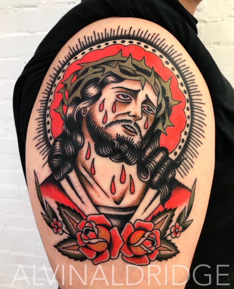 30 Perfect Jesus Tattoos to Inspire You