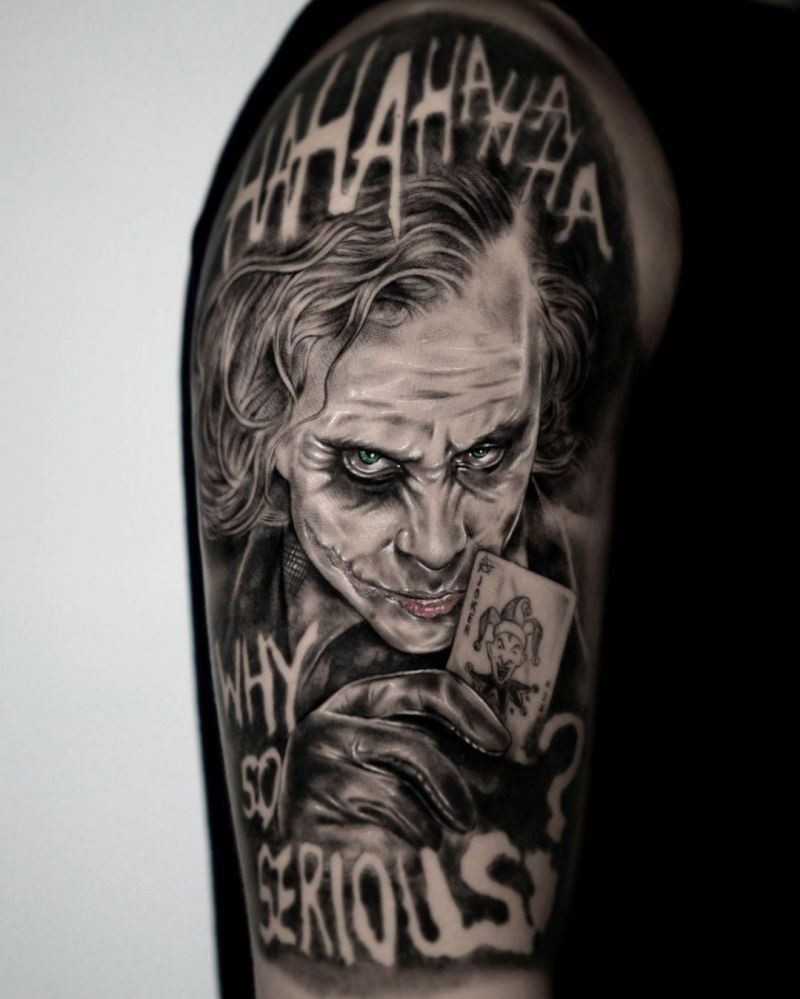 30 Pretty Joker Tattoos You Will Love