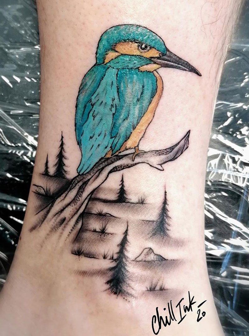 30 Pretty Kingfisher Tattoos You Must Try