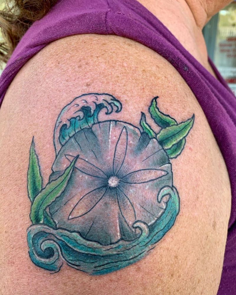 30 Pretty Sand Dollar Tattoos to Inspire You