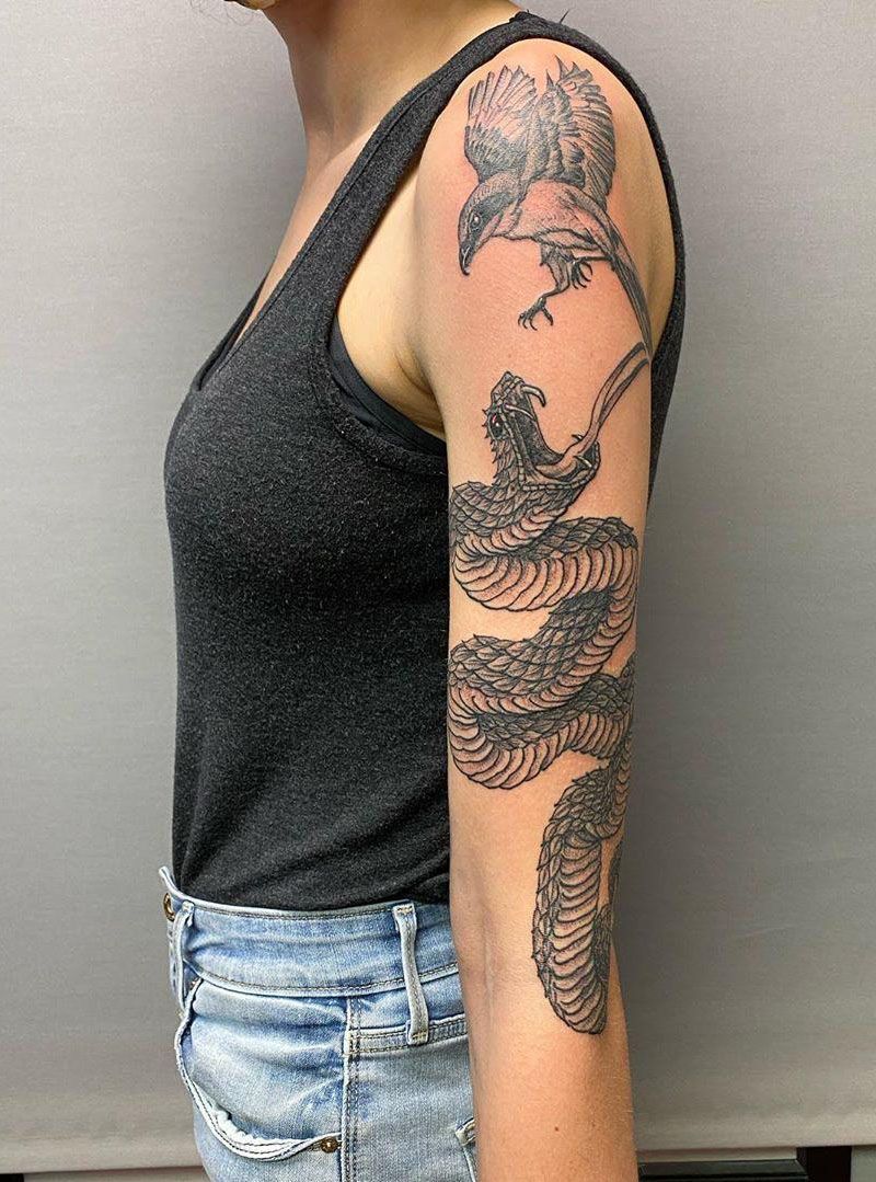 30 Pretty Viper Tattoos You Will Love