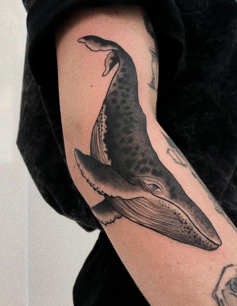 30 Pretty Whale Tattoos to Inspire You