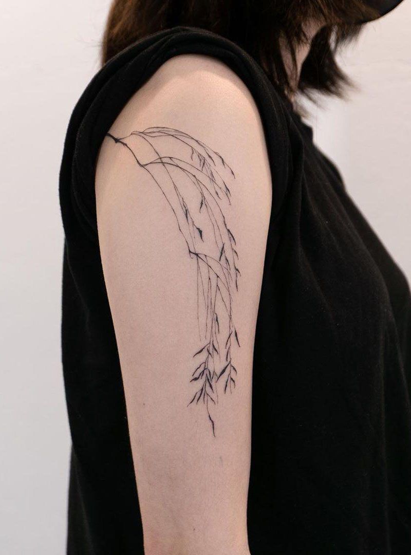 30 Pretty Willow Tattoos Enhance Your Personality