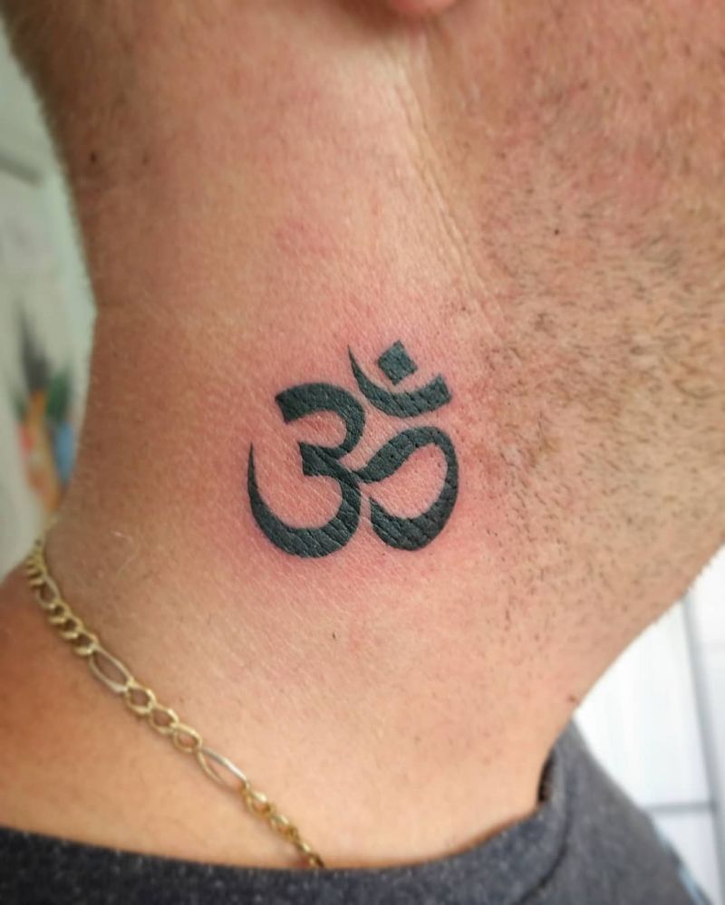 30 Pretty AUM Tattoos to Inspire You