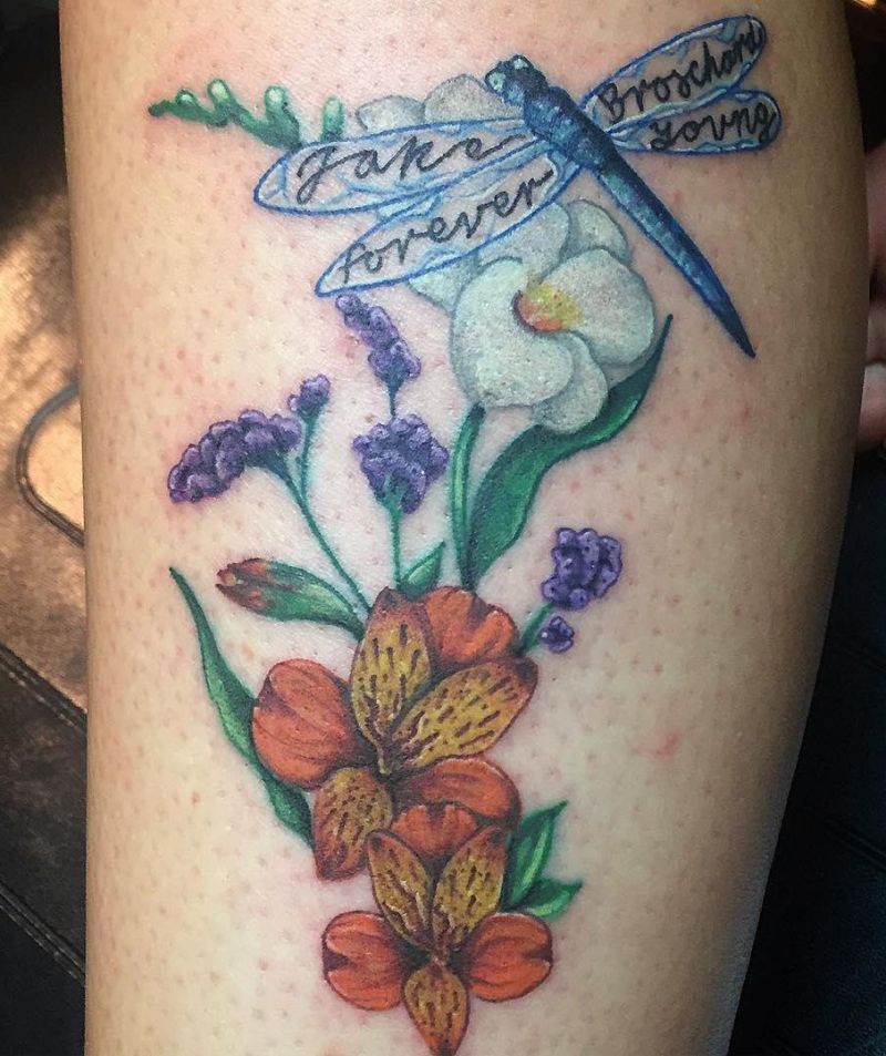 30 Pretty Alstroemeria Tattoos Show Your Temperament