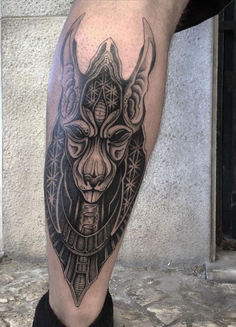 30 Pretty Anubis Tattoos Make You Charming