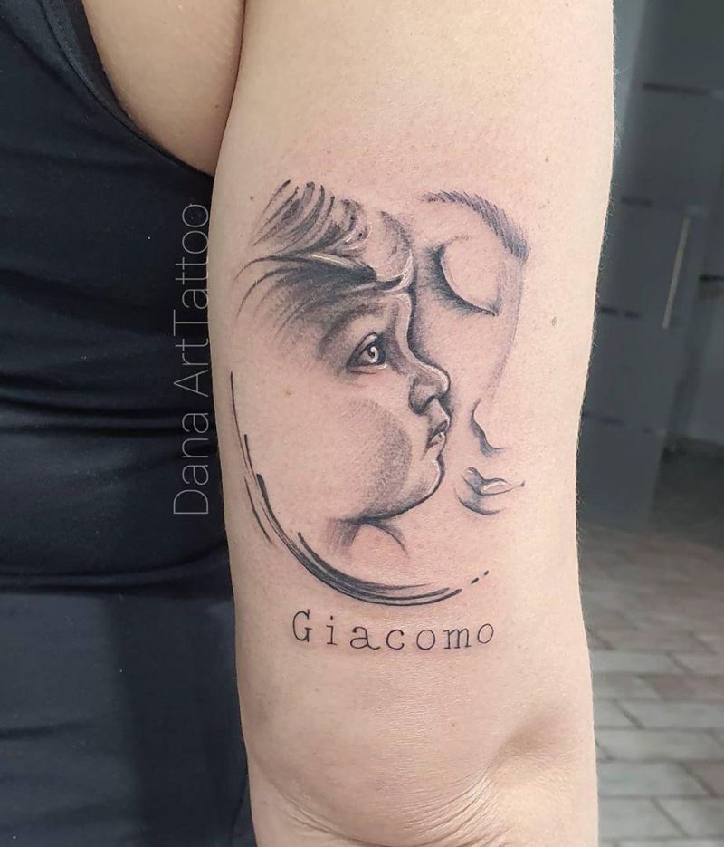 30 Pretty Baby Tattoos to Inspire You