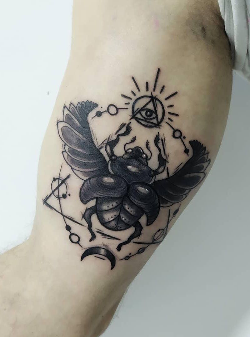 30 Pretty Beetle Tattoos You Must Try