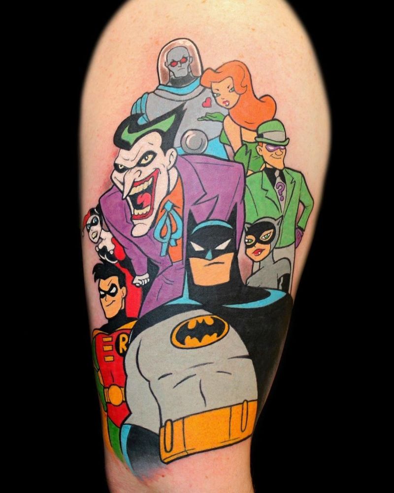 30 Pretty Cartoon Tattoos You Must Try