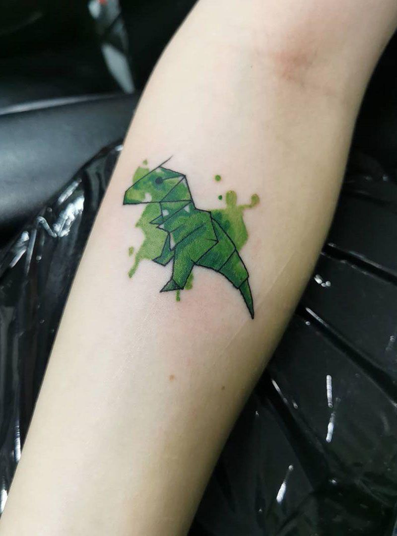 30 Pretty Dinosaur Tattoos to Inspire You