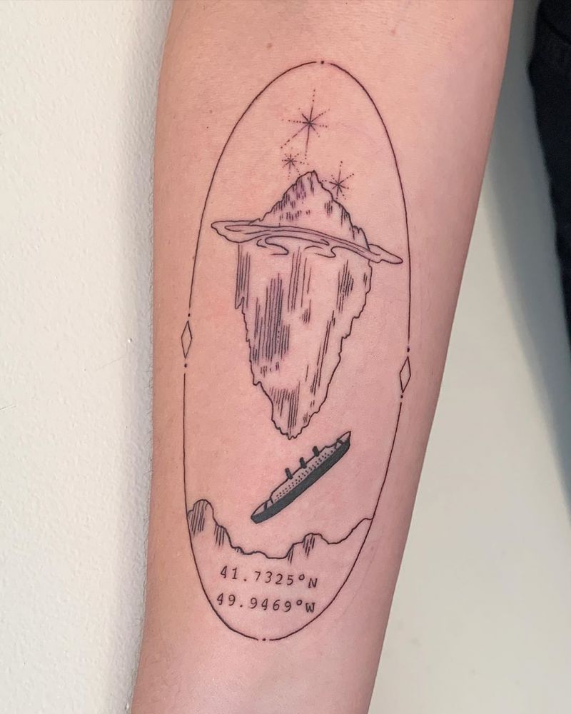 30 Pretty Iceberg Tattoos You Will Love