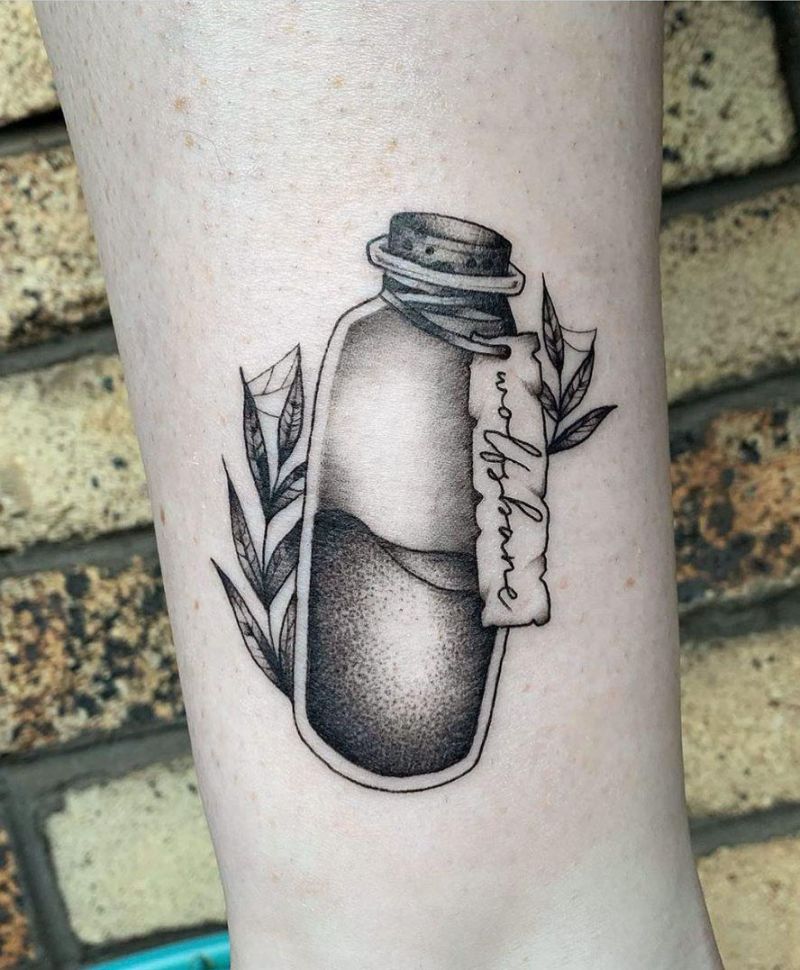 30 Perfect Potion Tattoos Make You Attractive