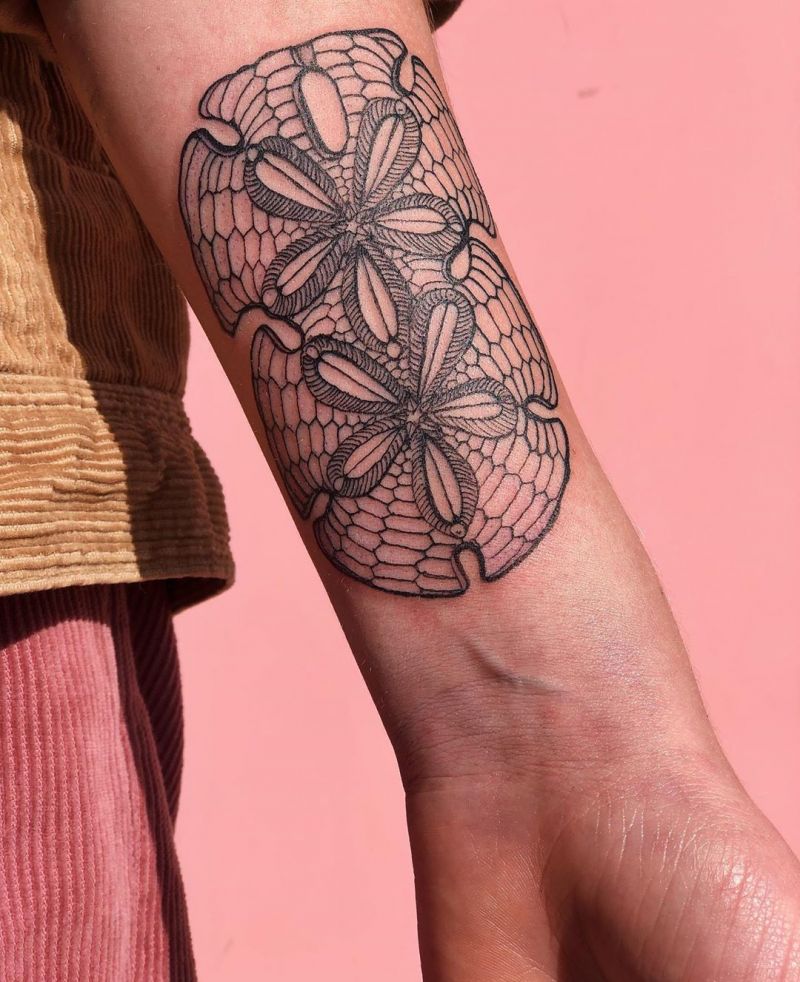 30 Pretty Sand Dollar Tattoos to Inspire You