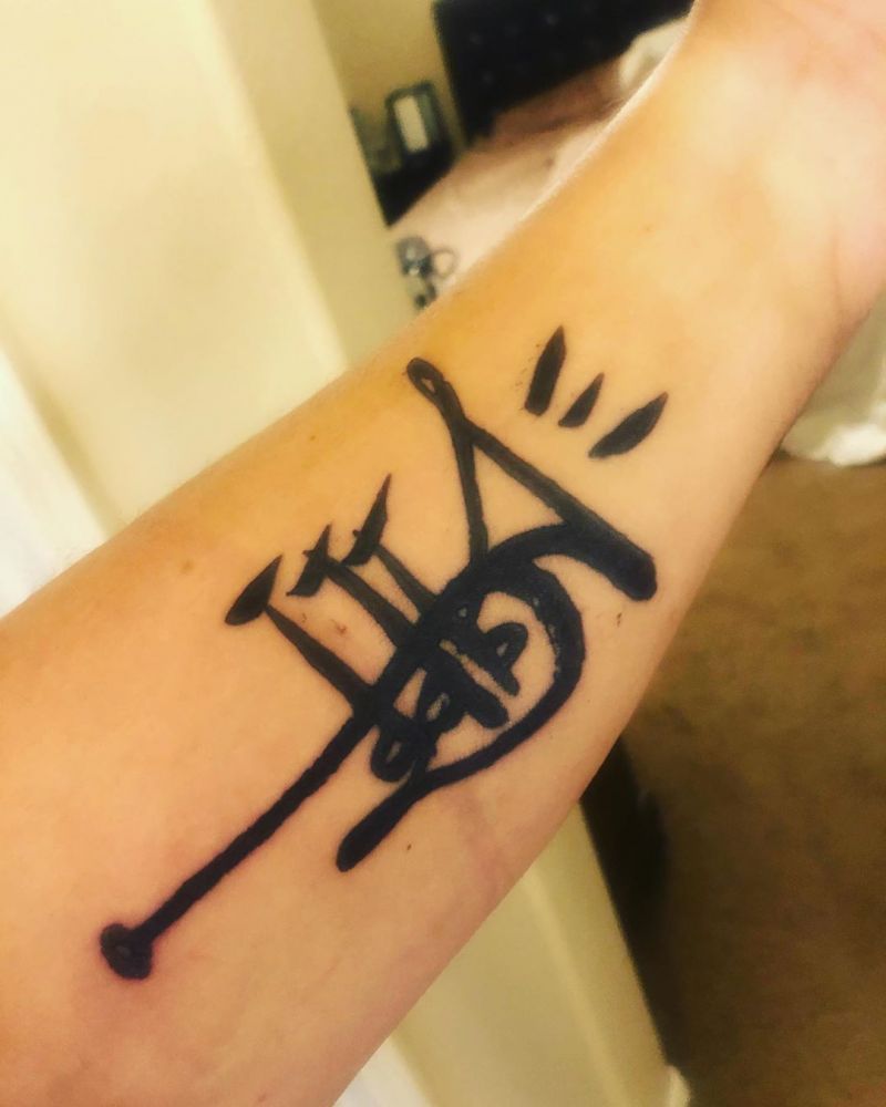 30 Pretty Trumpet Tattoos to Inspire You