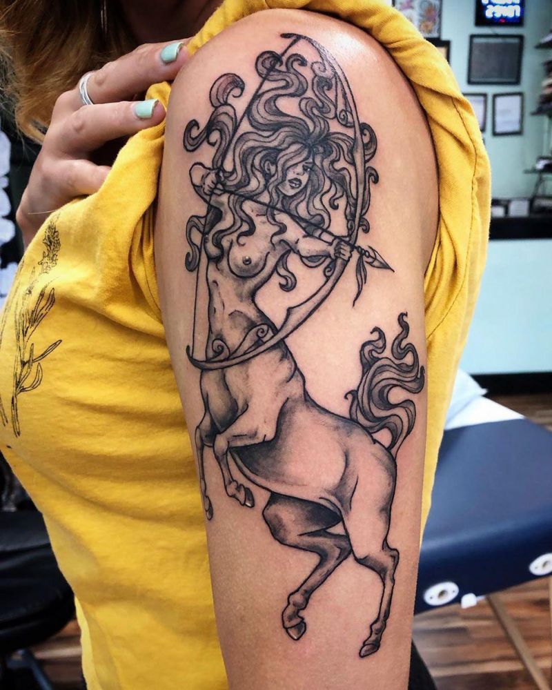 30 Pretty Archery Tattoos that Can Enhance Your Temperament