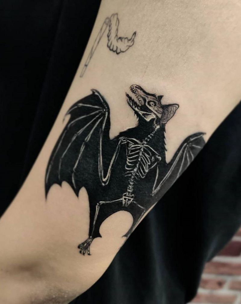 30 Pretty Bat Tattoos Improve Your Temperament