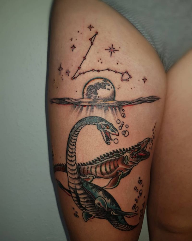 30 Pretty Dinosaur Tattoos to Inspire You