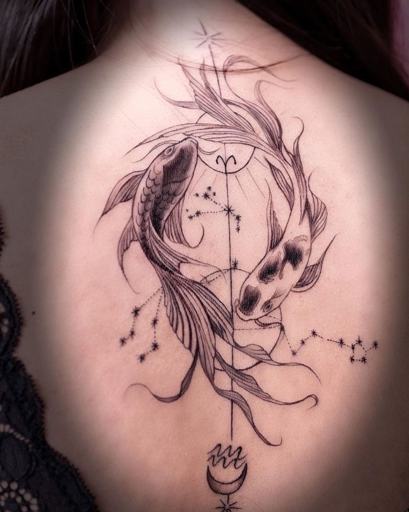 30 Pretty Gemini Tattoos to Inspire You