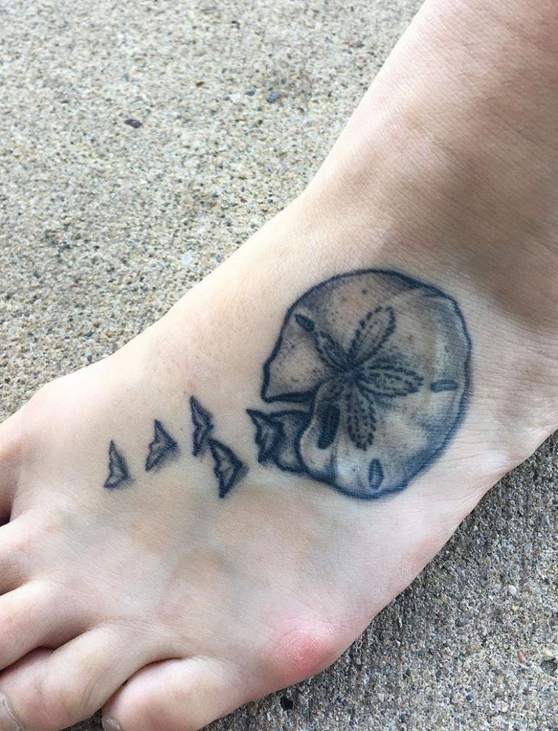 30 Pretty Sand Dollar Tattoos to Inspire You