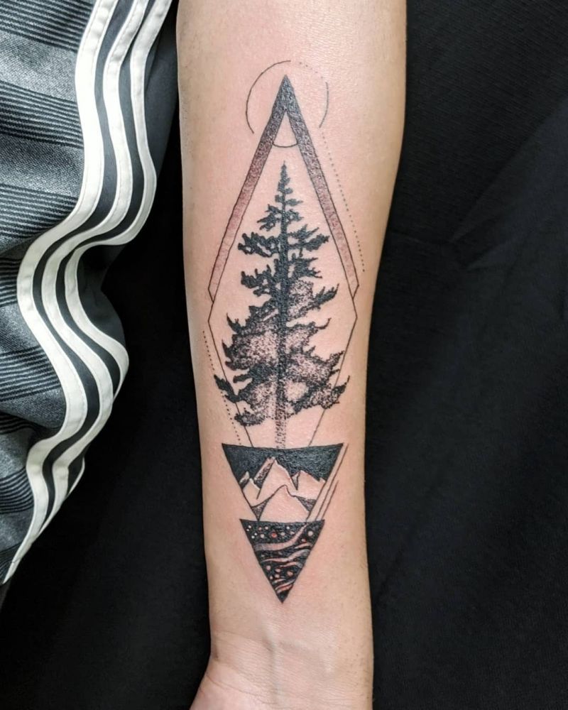 30 Pretty Tree Tattoos Make You Elegant