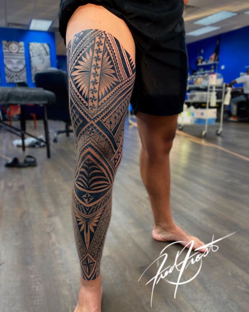 30 Pretty Tribal Tattoos to Inspire You