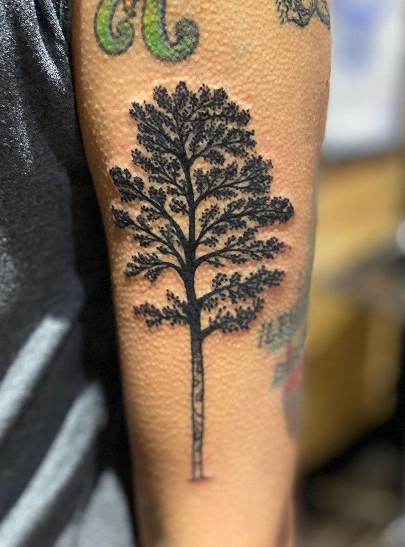 30 Pretty Aspen Tattoos for Inspiration