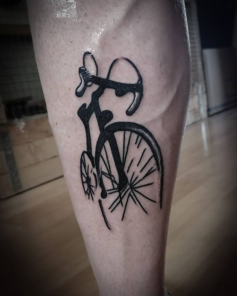 30 Pretty Bicycle Tattoos Make You Beautiful