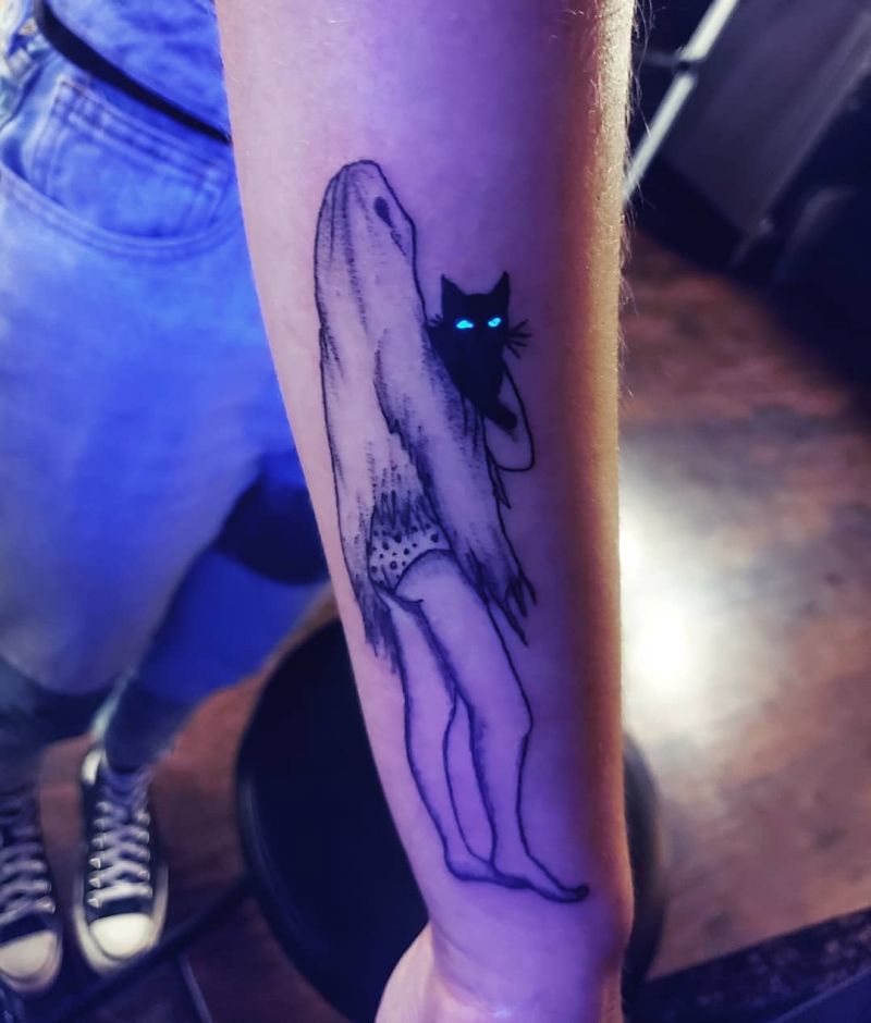 30 Pretty Ghost Tattoos to Inspire You