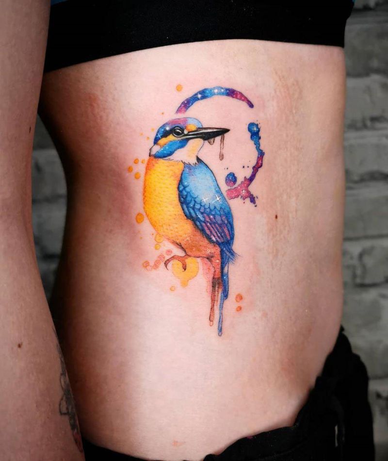 30 Pretty Kingfisher Tattoos You Must Try