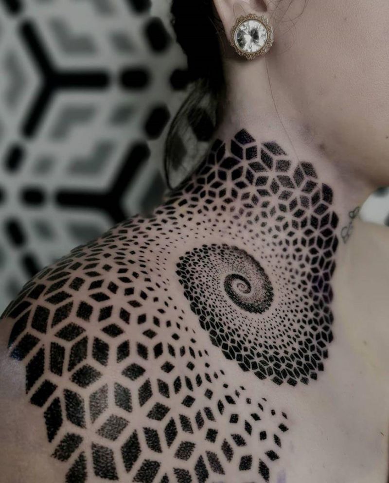 30 Pretty Spiral Tattoos You Will Love