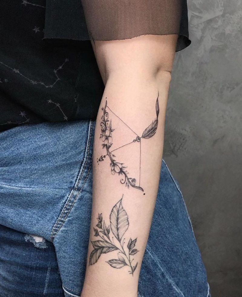 30 Pretty Archery Tattoos that Can Enhance Your Temperament