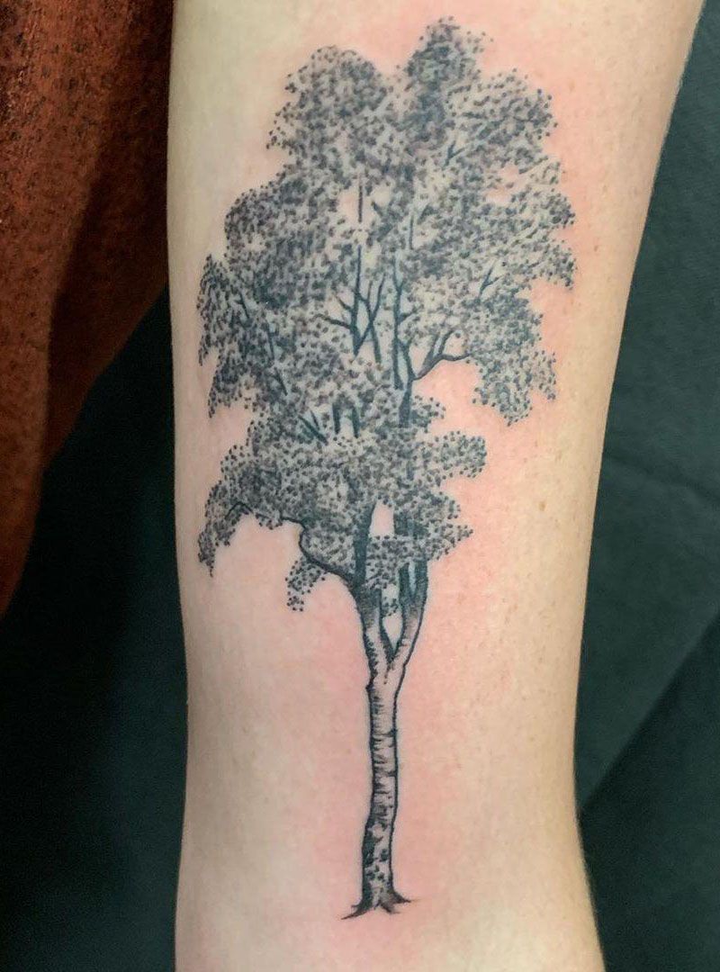 30 Pretty Aspen Tattoos for Inspiration