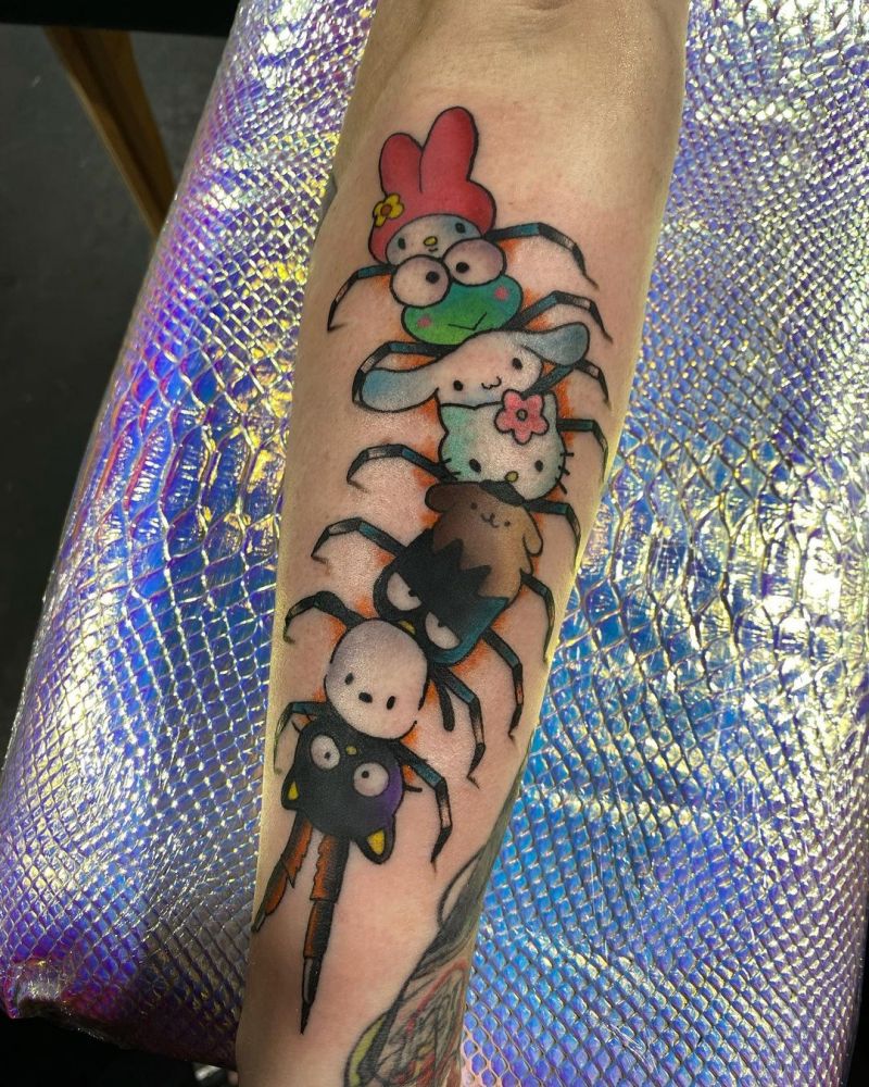 30 Pretty Cartoon Tattoos You Must Try