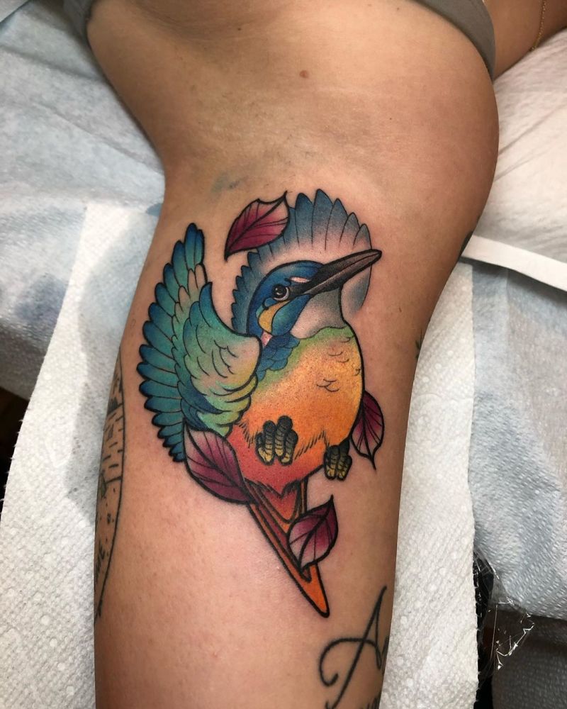 30 Pretty Kingfisher Tattoos You Must Try