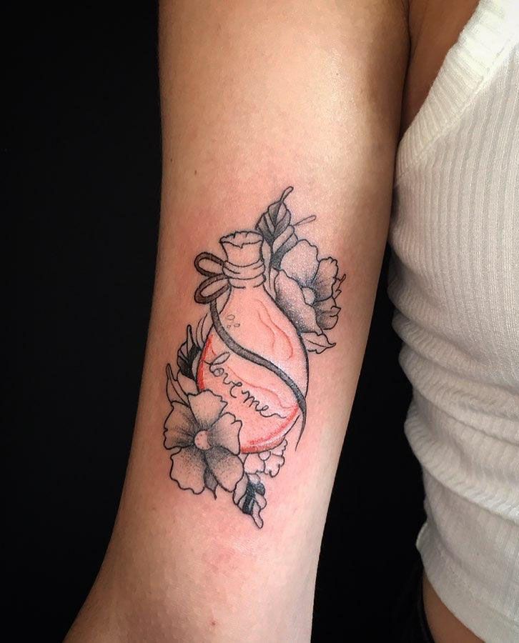 30 Perfect Potion Tattoos Make You Attractive