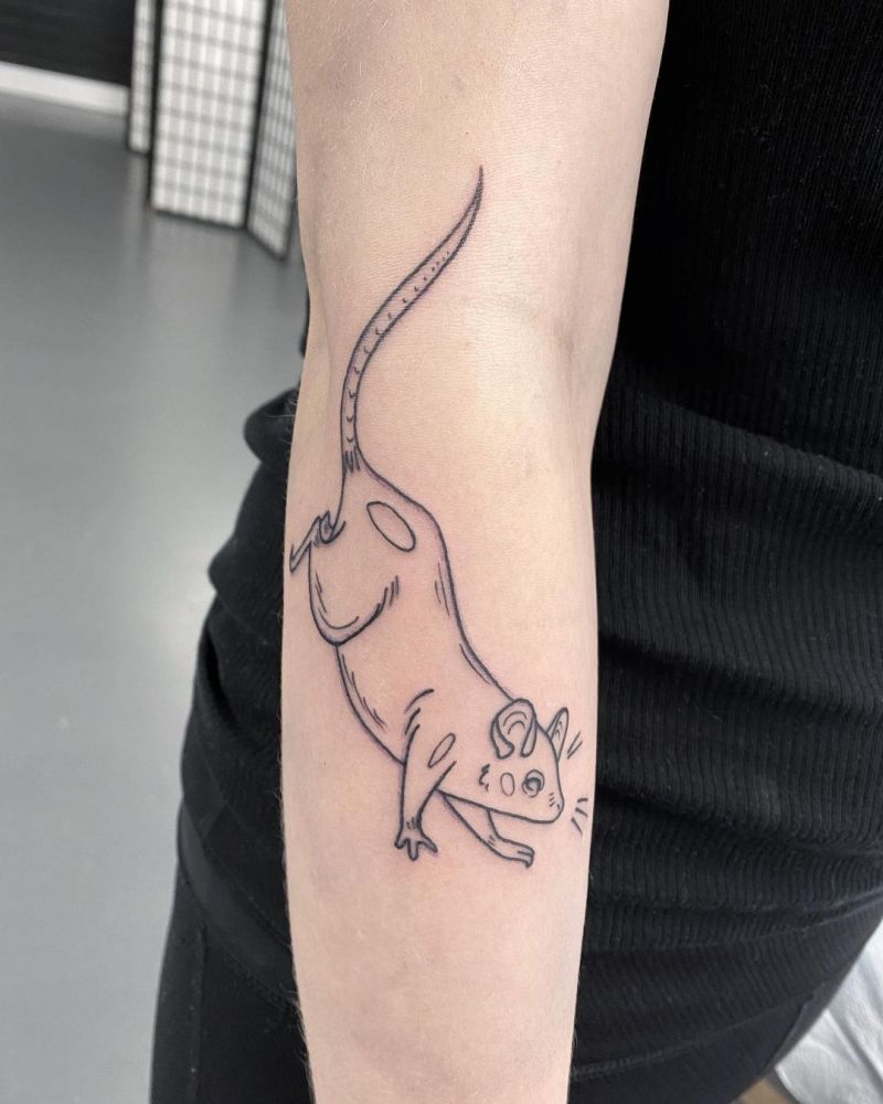 30 Pretty Rat Tattoos You Will Love